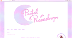 Desktop Screenshot of pastelraindrops.com